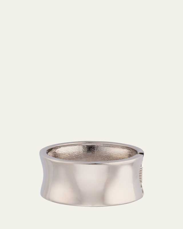 Silver Plated Hinge Bracelet